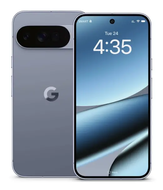 Google Pixel 10 Pro smartphone showcasing its sleek design and display