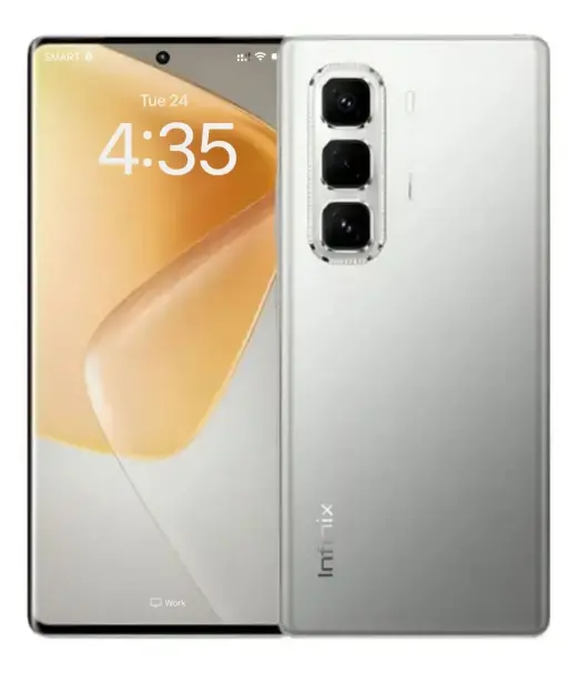 Infinix Hot 50 Pro Plus smartphone showcasing front and back design