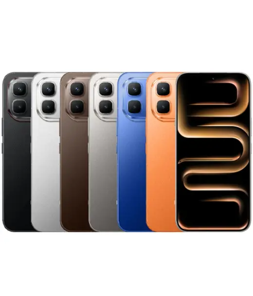 Infinix Note 60 Pro smartphones in various colors lined up, showcasing design and camera features.