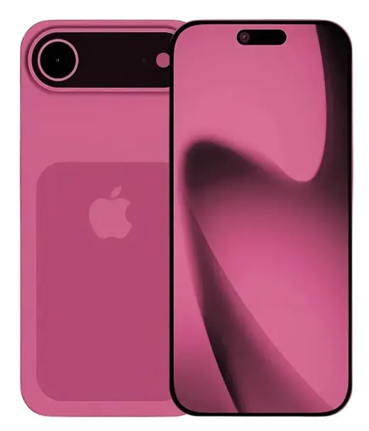 Pink iPhone 18 Air showcasing sleek design and vibrant display