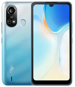 Itel A49 Play smartphone in blue color with HD camera and large display