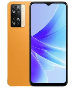 Oppo A77s smartphone with dual cameras and vibrant display