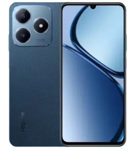 Realme C63 smartphone with triple camera and sleek design