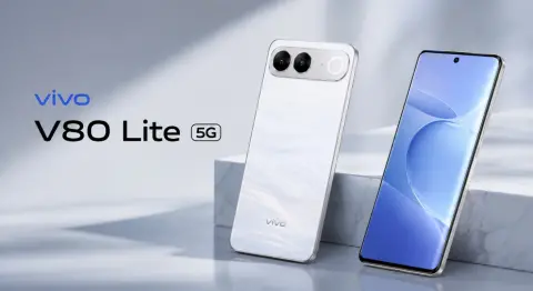 Vivo Launches V80 Lite 5G with 7,050mAh Battery and Curved AMOLED Display